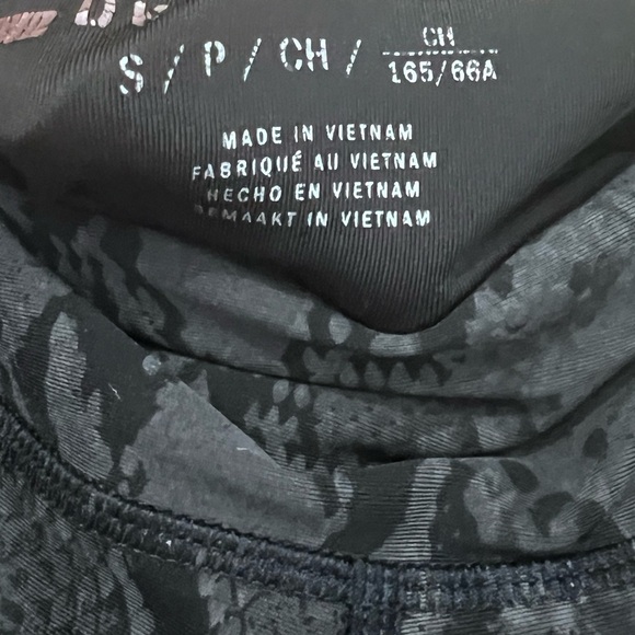 DKNY Black Patterned Leggings - Picture 5 of 7